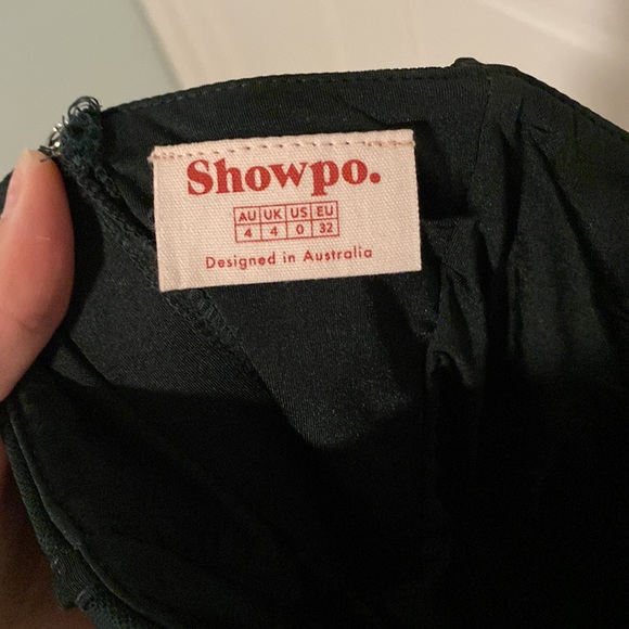 Showpo Nora Corset Detailing Dress in Emerald - Picture 8 of 9